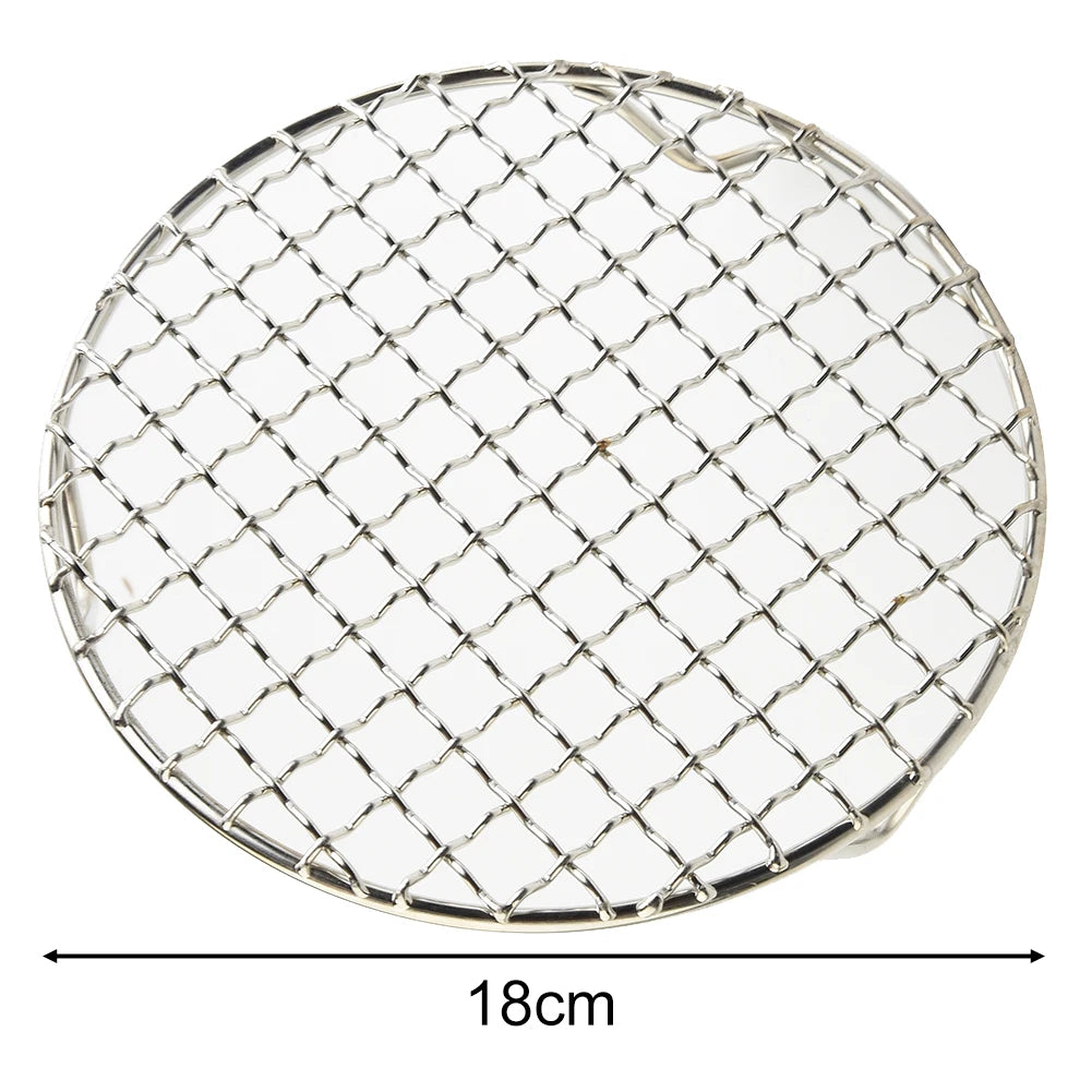 Stainless Steel Round BBQ Grill & Cooling Rack with Legs BBQ Cooling Rack Babs 18cm