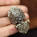 Chief Skull Brass Buckle EDC Paracord Bracelet Clasp Paracord Bracelet Clasp Babs 1pc