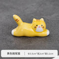 Japanese Ceramic Cat Chopstick Holder & Spoon Rest Chopstick Rest Babs Y