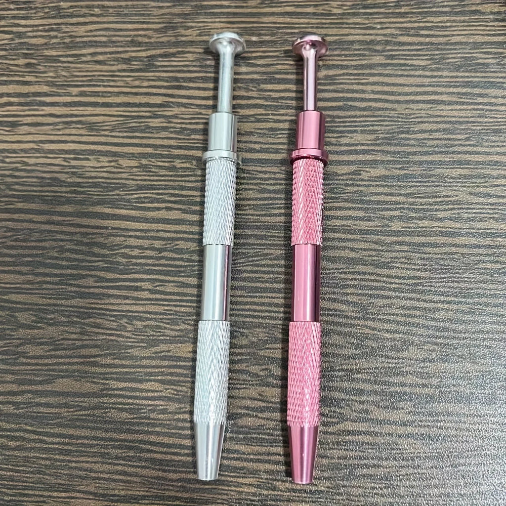 2pc Piercing Ball Grabber Tool – 4 Prong Stainless Steel Holder Piercing Tool Set Babs Silver 2pcs