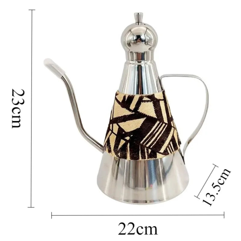 Gooseneck Kettle Stainless Steel 1L | Luxury Pour-Over Coffee & Tea Gooseneck Tea Kettle Babs 22X13.5X23.5-Style B