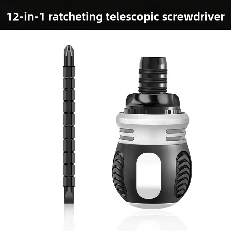 Mini Ratchet Screwdriver Set – Ergonomic Dual-Purpose Tool Ratchet Screwdriver Babs A