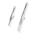 Stainless Steel BBQ Tongs – Multifunction Kitchen & Buffet Tool BBQ Cooking Tongs Babs 2pcs 12.5CM 30CM