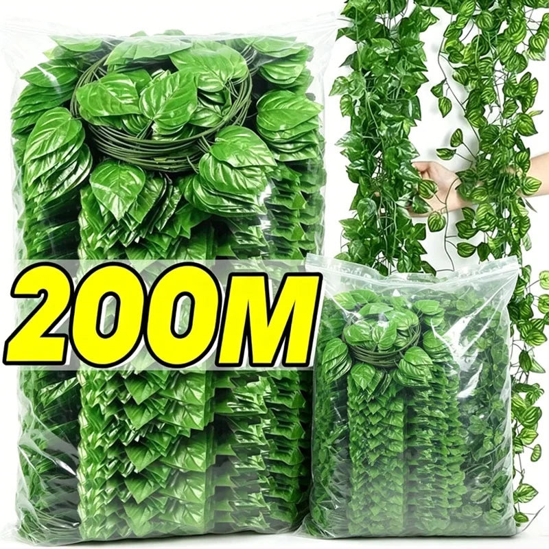 Artificial Ivy Vine Hanging Garland 30pcs – Fake Plant Decor Artificial Ivy Garland Babs