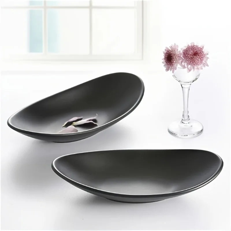 2pcs Oval Black Jewelry Tray – Rings, Earrings & Necklaces Jewelry Display Tray Babs 2pcs