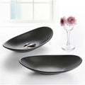 2pcs Oval Black Jewelry Tray – Rings, Earrings & Necklaces Jewelry Display Tray Babs 2pcs