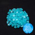 1200 Pcs Glow in the Dark Pebbles – Garden & Fish Tank Stones Decorative Garden Pebbles Babs Blue 1200pcs