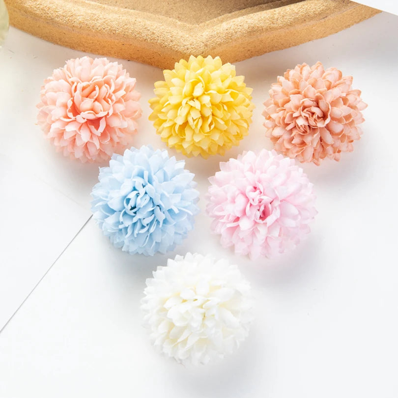 Silk Hydrangea Ball Artificial Flowers – Wedding & Home Décor Artificial Silk Flowers Babs