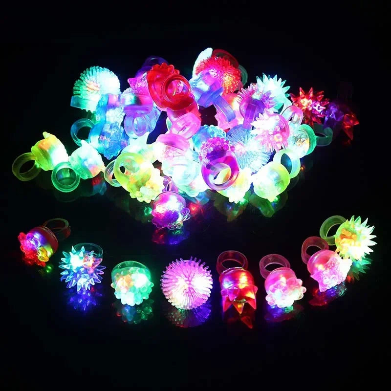 30-Piece LED Party Favor Set – Rings, Bracelets & Glasses LED Party Favor Set Babs