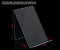 Transparent Acrylic Book Stand – Desktop Book Display Rack Acrylic Book Stand Babs 100X125X130mm