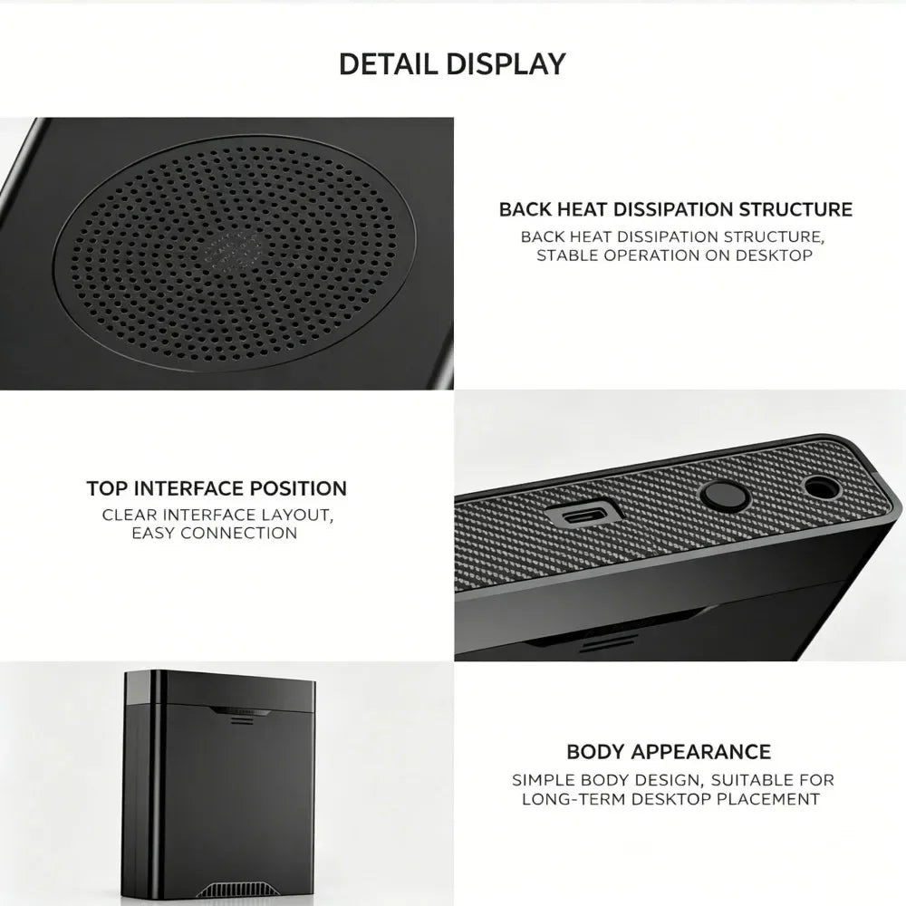 USB 3.1 SATA HDD Enclosure 2.5" & 3.5" – 5Gbps UASP, 20TB HDD Enclosure Babs