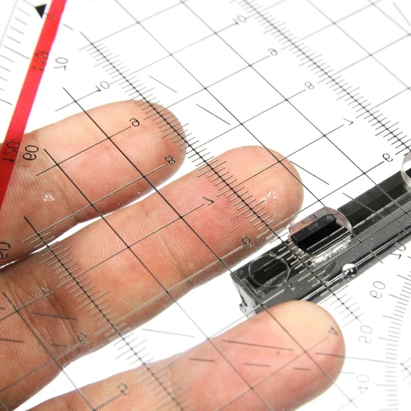 Triangle Ruler Set 20CM & 30CM – Drafting & Woodworking Rulers Drafting Ruler Set Babs