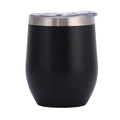 12oz U-Shape Insulated Stainless Steel Tumbler Travel Cup Insulated Travel Tumbler Babs 301-400ml black