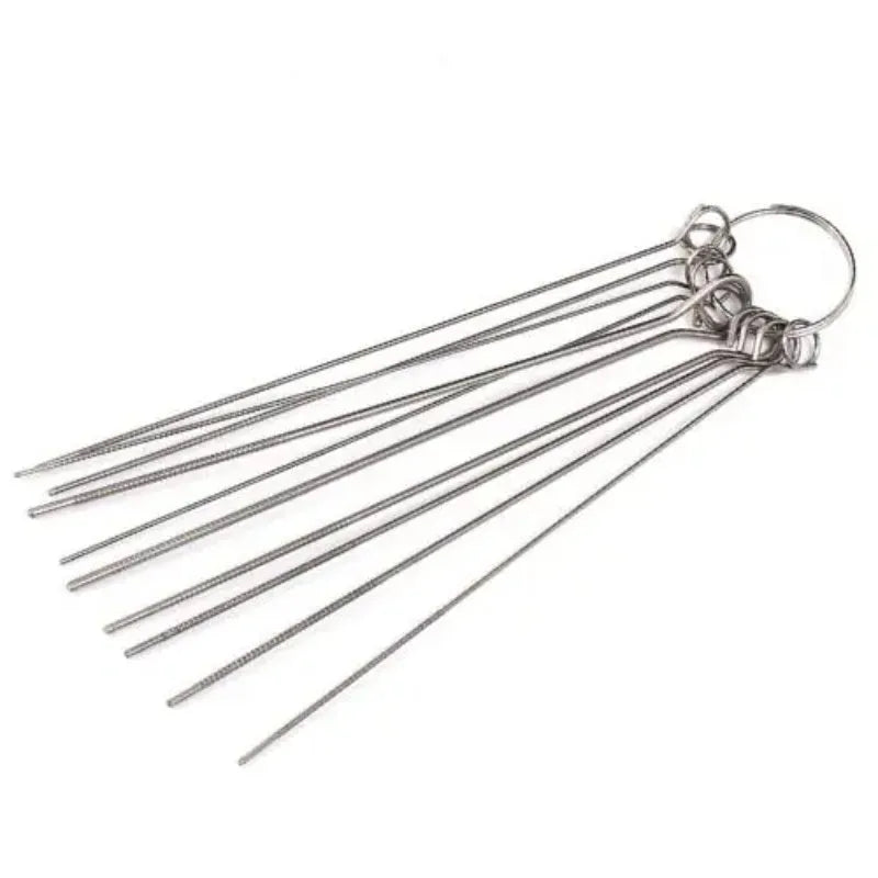 10-Pc Stainless Steel PCB Desoldering Needle Set 0.7–1.3mm Desoldering Needle Set Babs a set