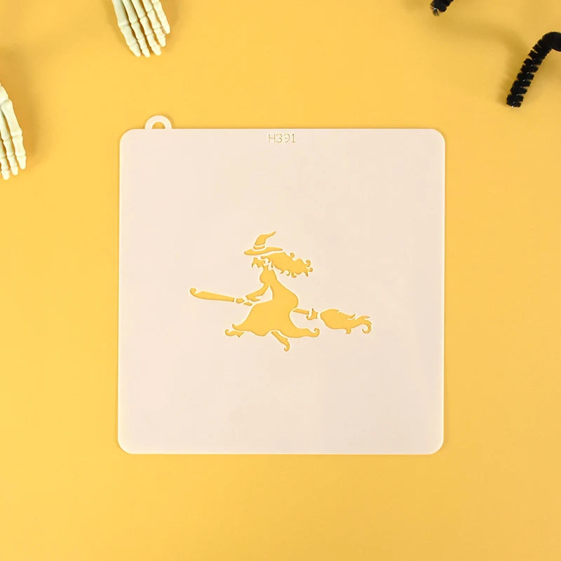 Halloween Cookie Cake Stencils – Fondant Mold Baking Tool Cookie Stencil Mold Babs Stencil-G