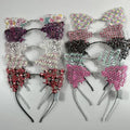 LED Lace Cat & Fox Glow Headbands for Rave & Parties LED Party Headband Babs Randomly colors