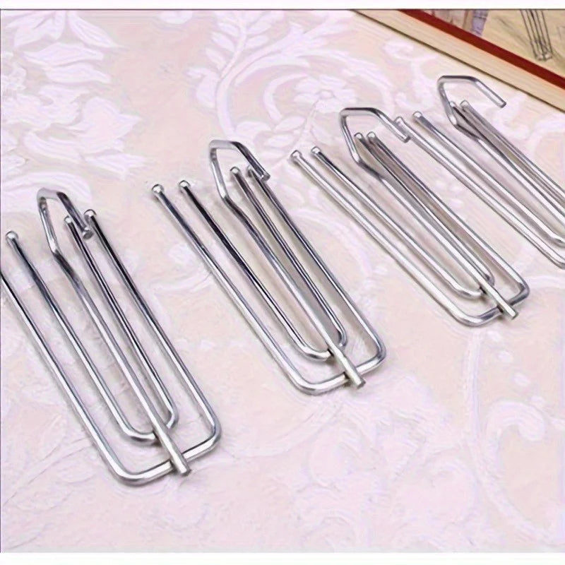 10pcs Curtain Pinch Pleat Hooks – Easy Clip-On Drapery Curtain Pleat Hooks Babs