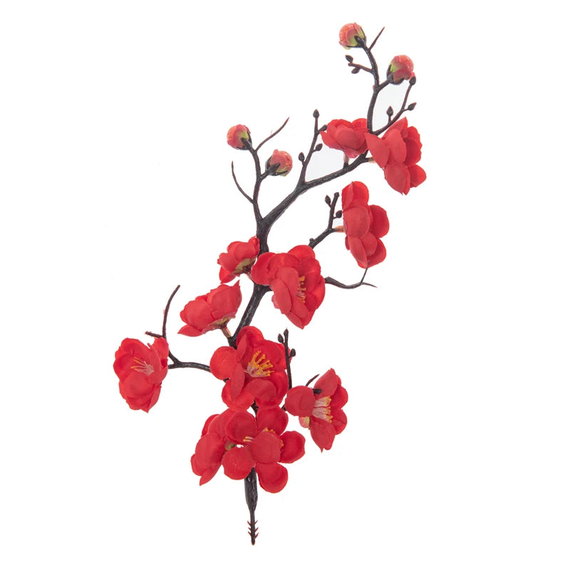 Artificial Silk Plum Blossom Branch – Wedding & Home Décor Artificial Silk Flowers Babs Color 3 1 pc