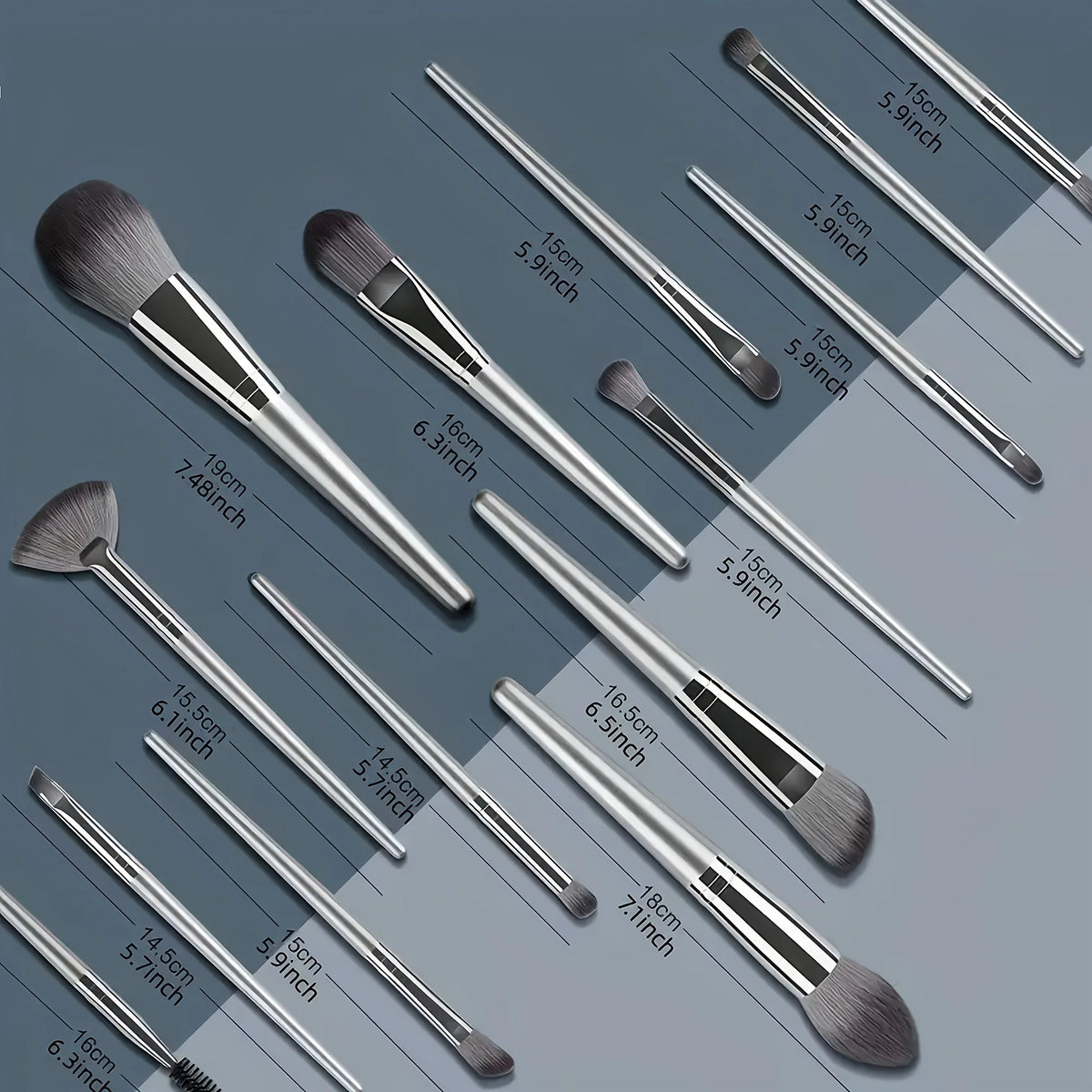 14-Piece Makeup Brush Set – Soft Nylon for Precise Face Application Makeup Brush Set Babs