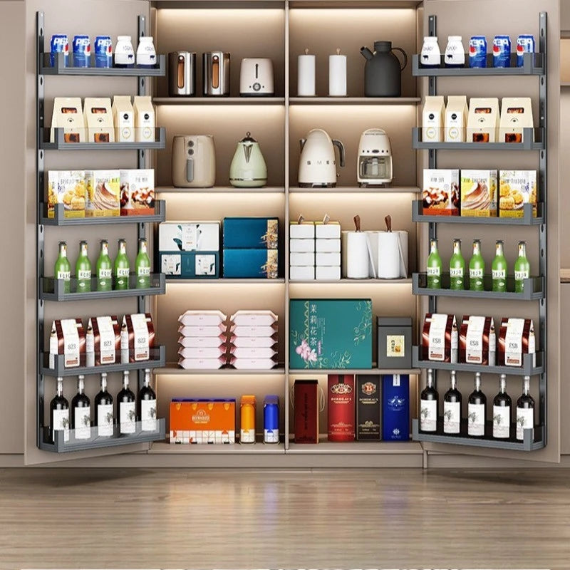 DIY Glass & Metal Kitchen Storage Baskets – Stackable Rack Kitchen Storage Basket Babs