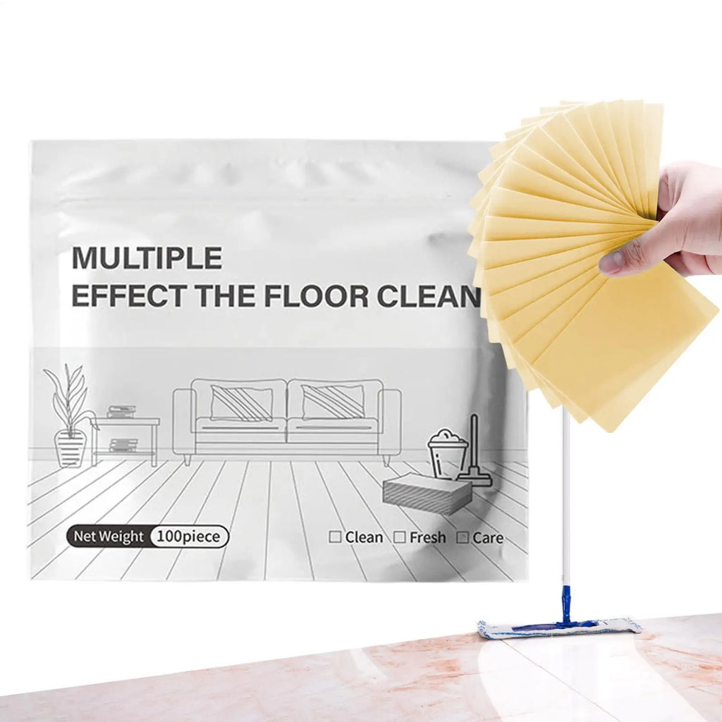 100pcs Floor Cleaning Tablets – Streak-Free Deep Clean Floor Cleaning Tablets Babs