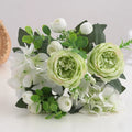 Real Touch Silk Peony Artificial Flowers – Wedding & Home Décor Artificial Silk Flowers Babs color 4 2 pcs