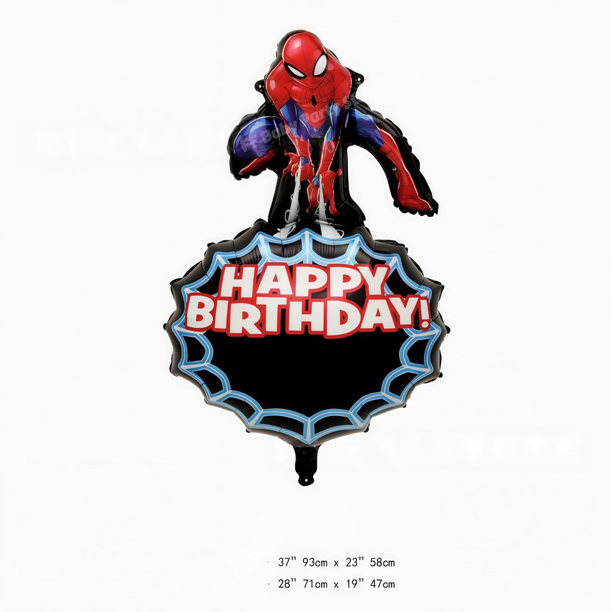 Spidey Giant Superhero Foil Balloons – Birthday Party Décor Foil Party Balloons Babs 1pc 3