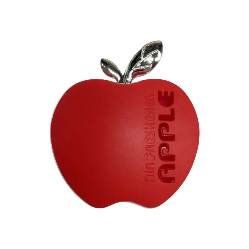 Apple-Shaped Car Air Freshener Vent Clip – Floral Fragrance Car Air Freshener Babs 1pc red Fragrance random