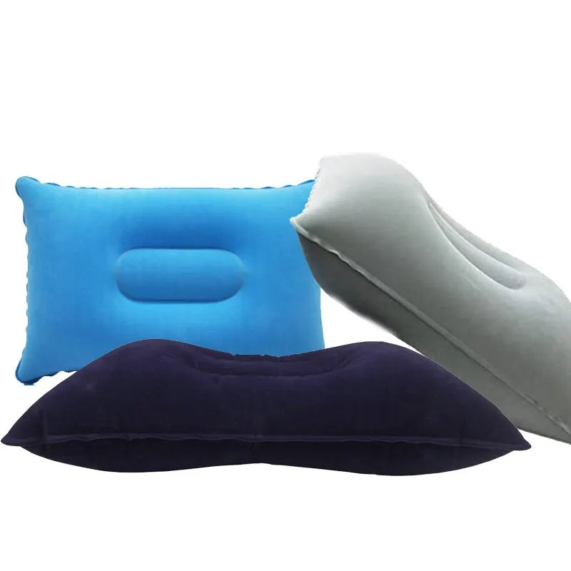 Portable Folding Inflatable Travel Pillow – Neck & Waist Support Inflatable Travel Pillow Babs
