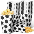 10pcs Football Soccer Party Popcorn Boxes – Kids Birthday Party Treat Boxes Babs A 10Pcs