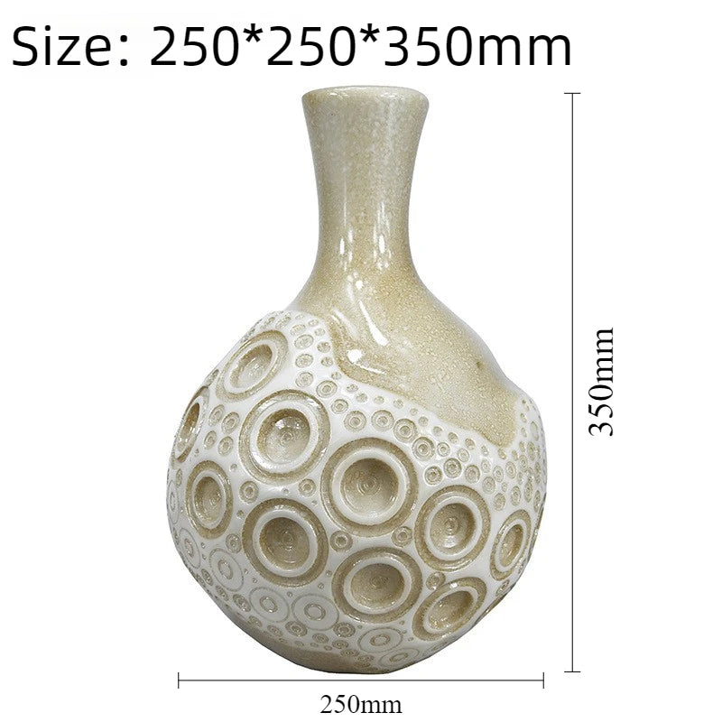 Luxury Resin Decorative Vase – Vintage Aesthetic Table Decor Decorative Resin Vase Babs Style 4