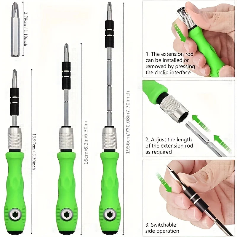32-in-1 Mini Precision Screwdriver Set – Magnetic Tips Precision Screwdriver Set Babs
