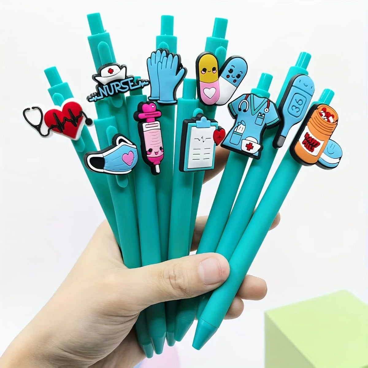 Nurse Doctor Gel Pens Set – Nurses Day Gift Pens 5/20/30 Pcs Novelty Gel Pen Set Babs