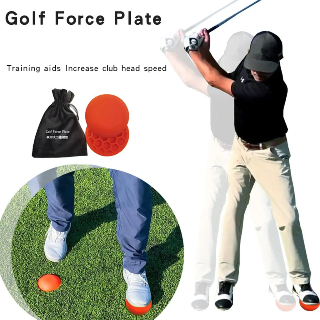 Golf Force Plate Step Pad – Swing Balance & Training Aid Golf Training Aid Babs