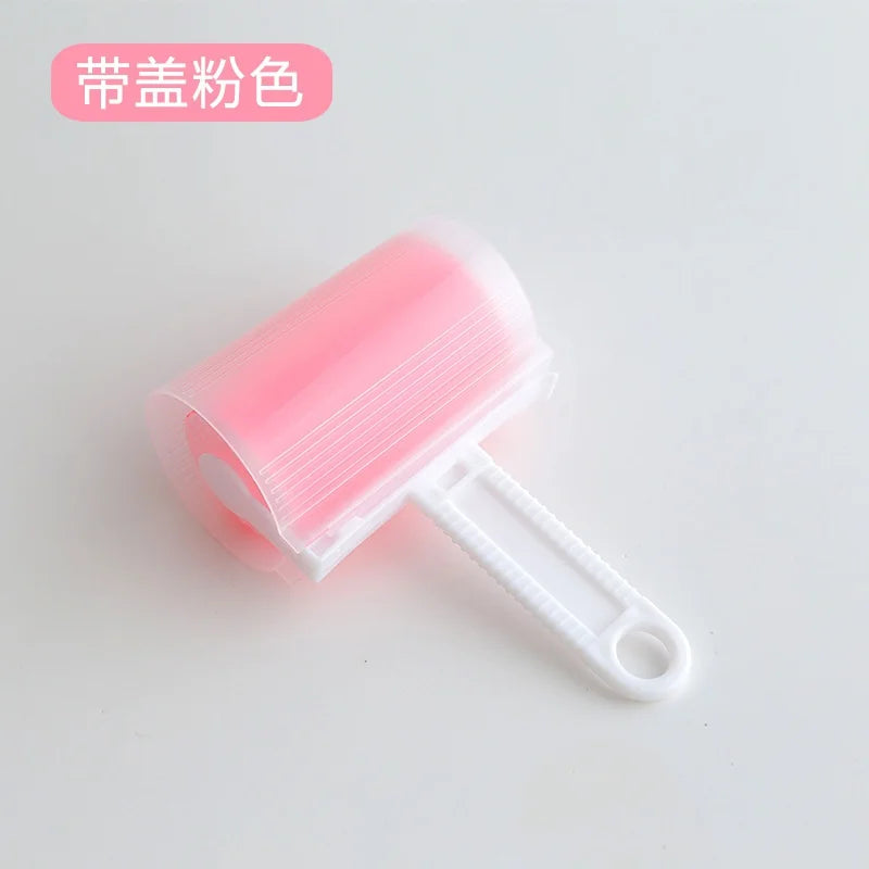 Reusable Lint Roller Brush – Pet Hair & Fluff Remover Lint Roller Brush Babs pink