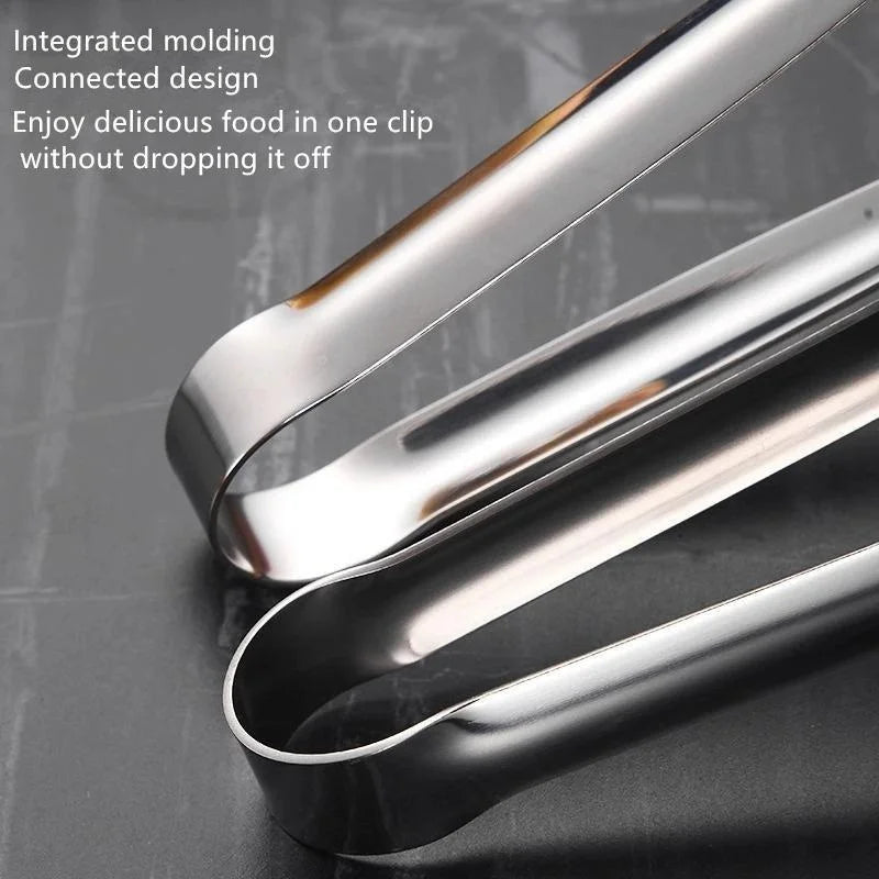 3-Piece Stainless Steel Grill Tongs – Non-Slip BBQ Kitchen Set BBQ Grill Tongs Babs