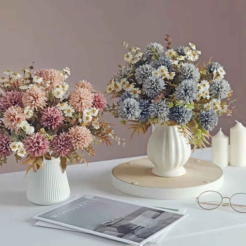 Silk Chrysanthemum Artificial Flower – Wedding & Home Decor Artificial Silk Flower Babs