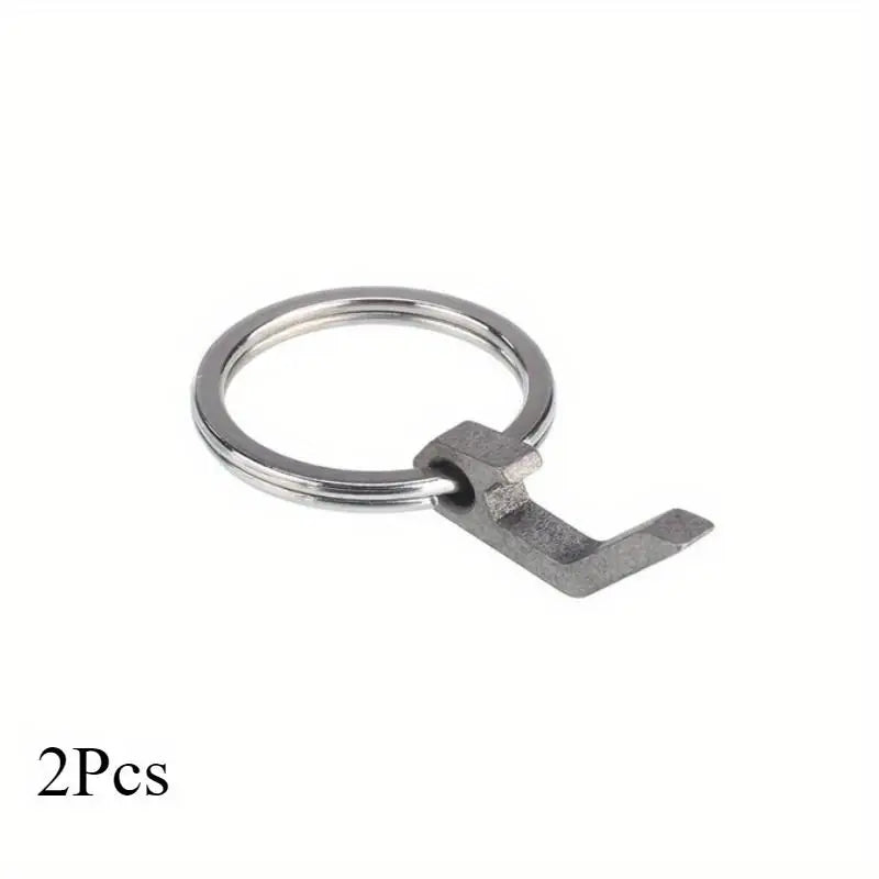 2-Pack Titanium Alloy Folding Bottle Opener & Corkscrew Folding Bottle Opener Babs 2Pcs