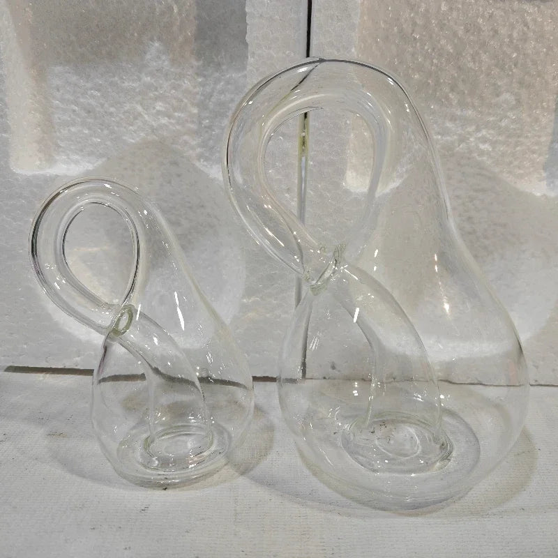 Klein Bottle Glass Ornament – 4D Space Decorative Gift Glass Decorative Ornament Babs