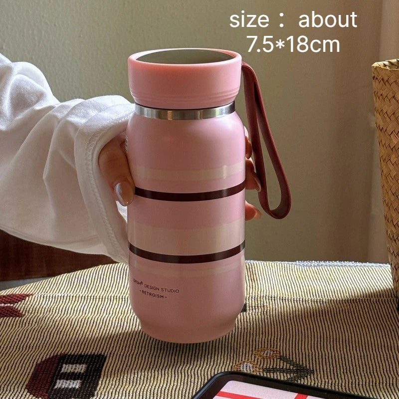 316L Stainless Steel Vacuum Tea Mug with Infuser | 6–12 Hr Vacuum Tea Mug Babs