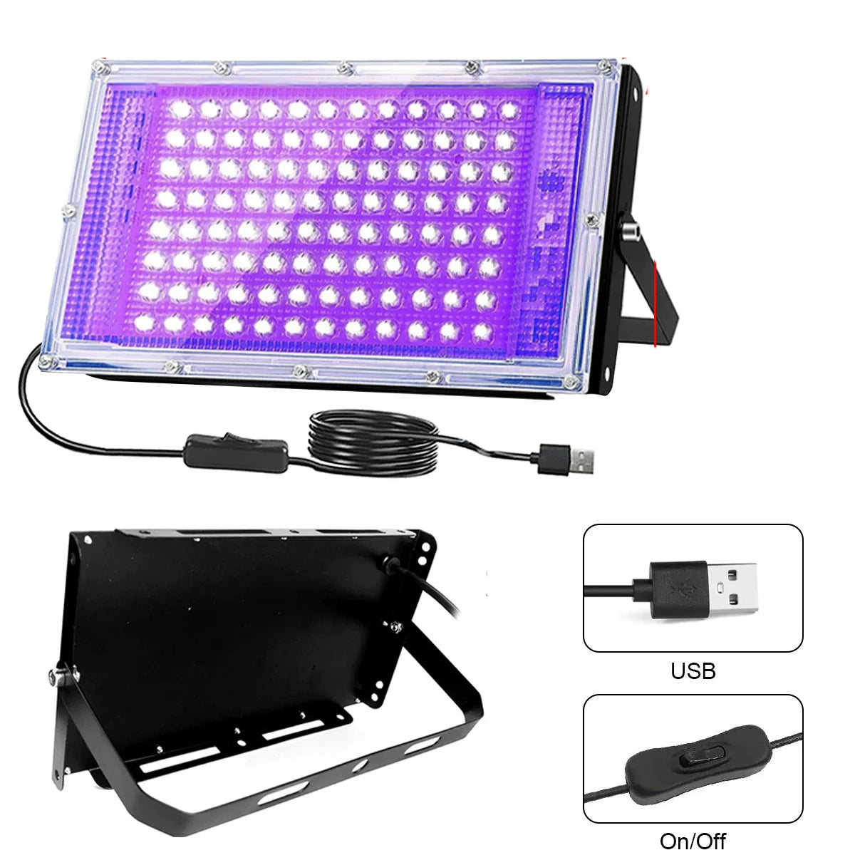 UV Resin Curing Light 50/96/144 LED with Portable DIY Box UV Resin Curing Lamp Babs