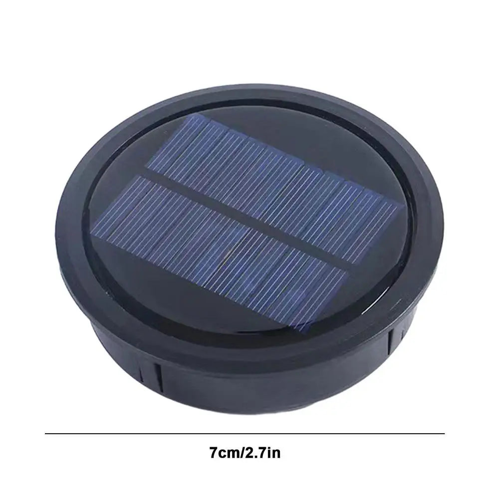 Solar Lantern Replacement Top 7CM & 10CM – LED Solar Lid Solar Lantern Lid Babs small