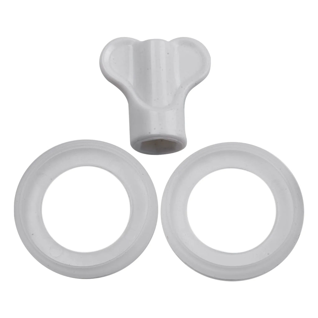 2Pcs Stainless Steel Toilet Seat Hinges with Adjustable Knobs Toilet Seat Hinges Babs