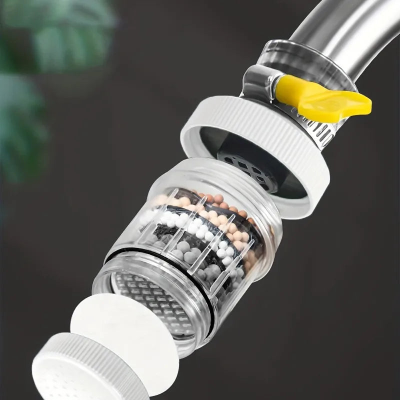 6-Layer Filter Faucet Bubbler – Splash-Proof Tap Aerator Faucet Tap Aerator Babs