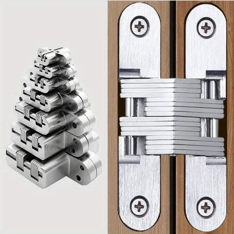 180° Invisible Concealed Barrel Hinge – Stainless Steel Gate & Door Concealed Door Hinge Babs