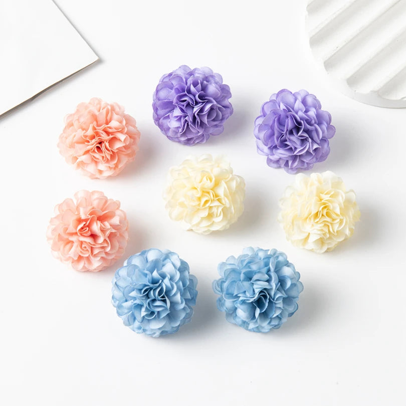 Silk Carnation Artificial Flowers – Wedding & Home Decor 10/50pc Artificial Silk Flowers Babs