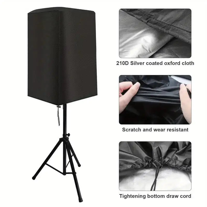 HUXUAN 210D Oxford Speaker Cover – Waterproof & Dustproof Speaker Cover Babs