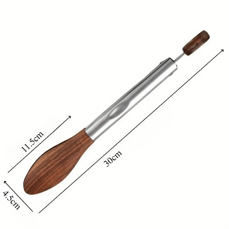 Heavy Duty Stainless Steel Kitchen Tongs – Wooden Handle BBQ Kitchen Tongs Babs