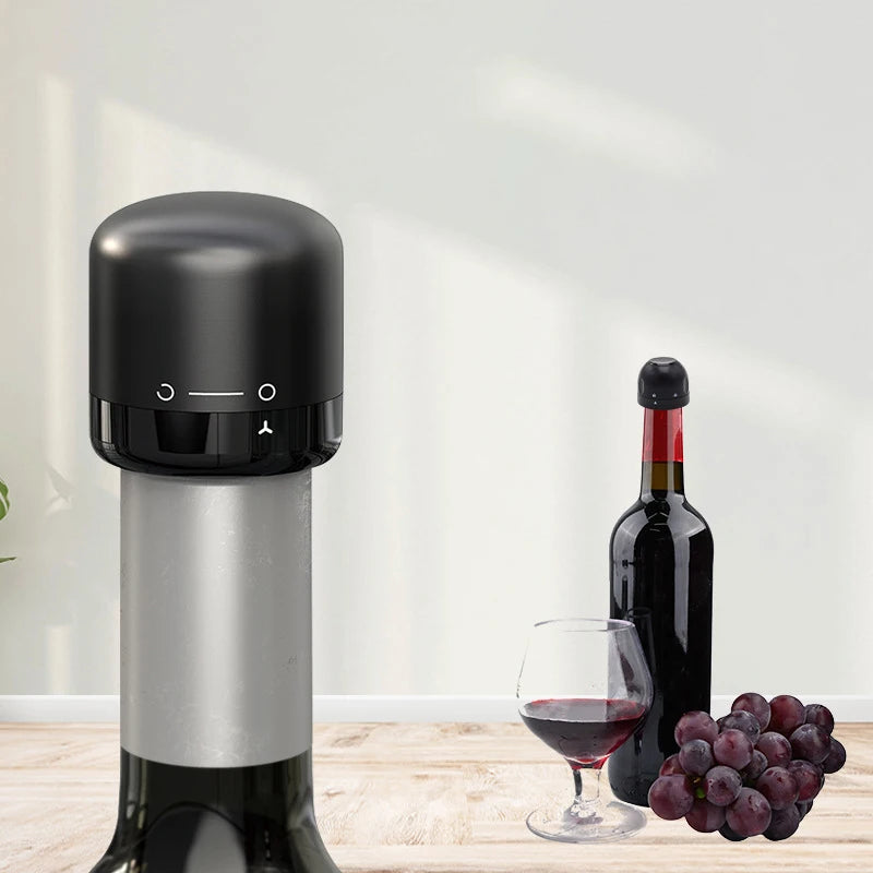 Vacuum Wine & Champagne Bottle Stopper – Silicone Seal Wine Bottle Stopper Babs