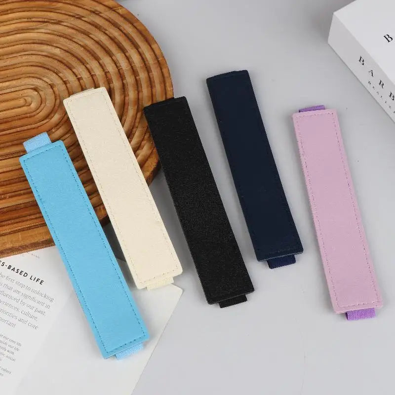 PU Leather Elastic Pen Holder Strap for Notebooks & Binders Notebook Pen Holder Babs